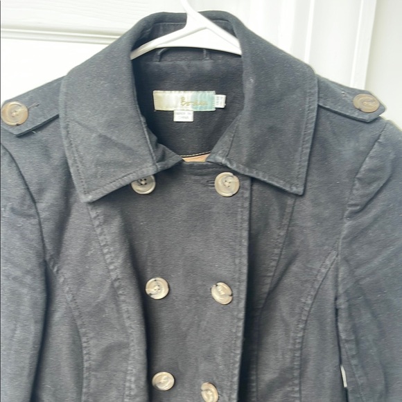 Boden Black Double-Breasted Coat - Picture 3 of 16